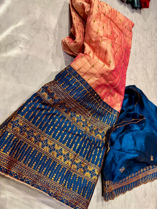 Semi Stitched Lehenga