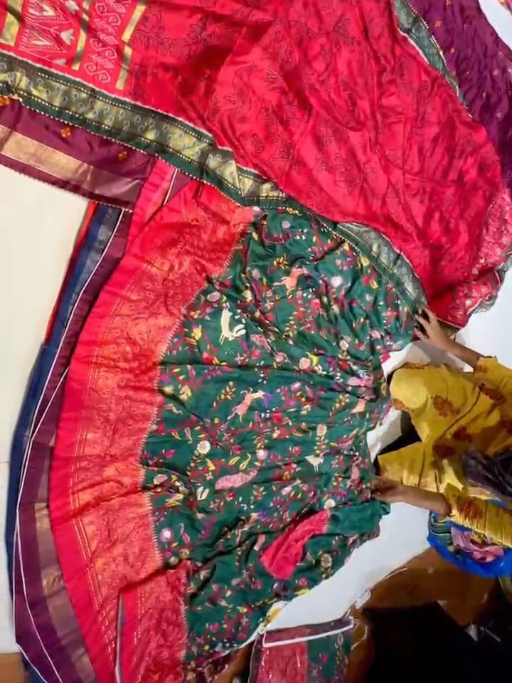 Semi Stitched Lehenga