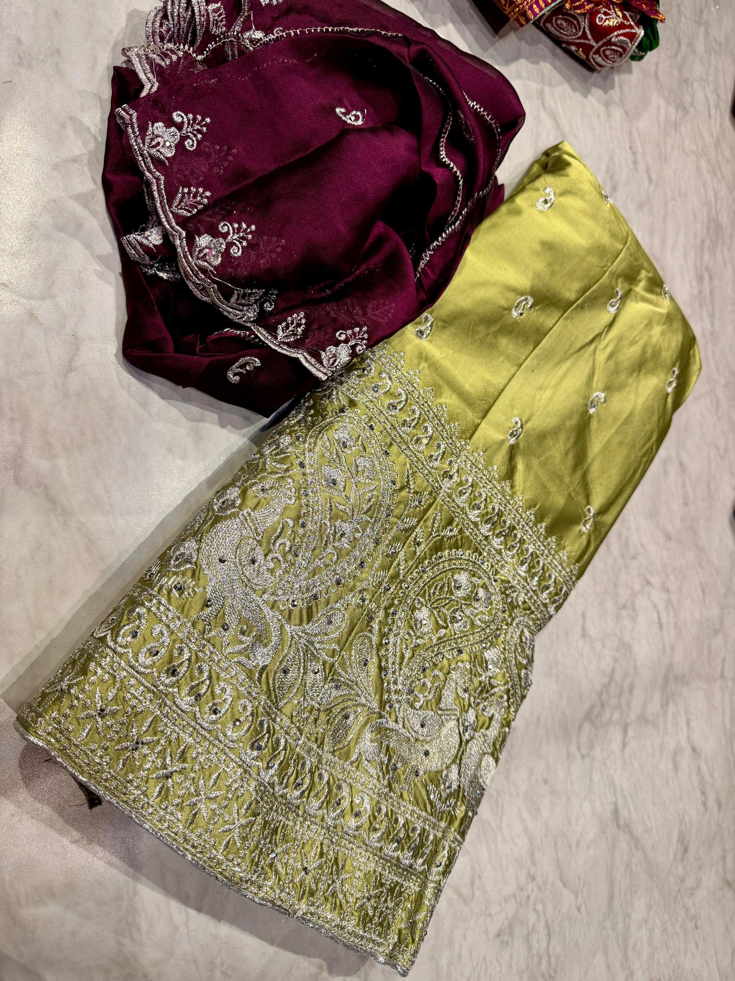 Semi Stitched Lehenga