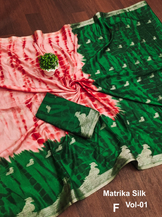 Shibori Tie Dye Saree
