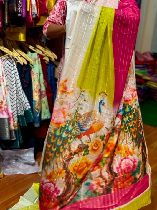 Sreelela Multicolor Saree