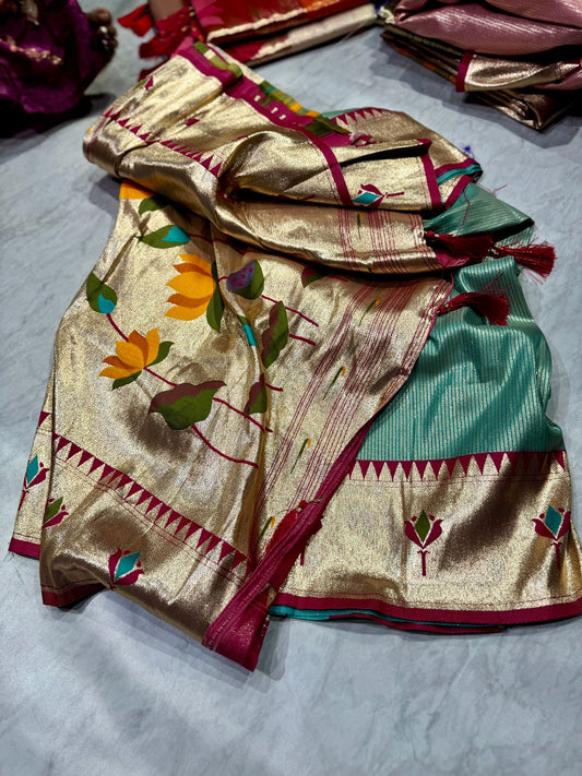 Tissue Kota Silk Saree