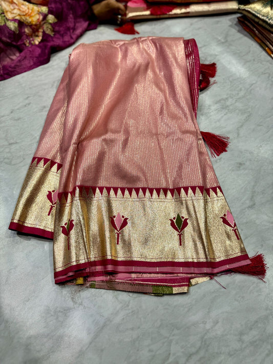 Tissue Kota Silk Saree