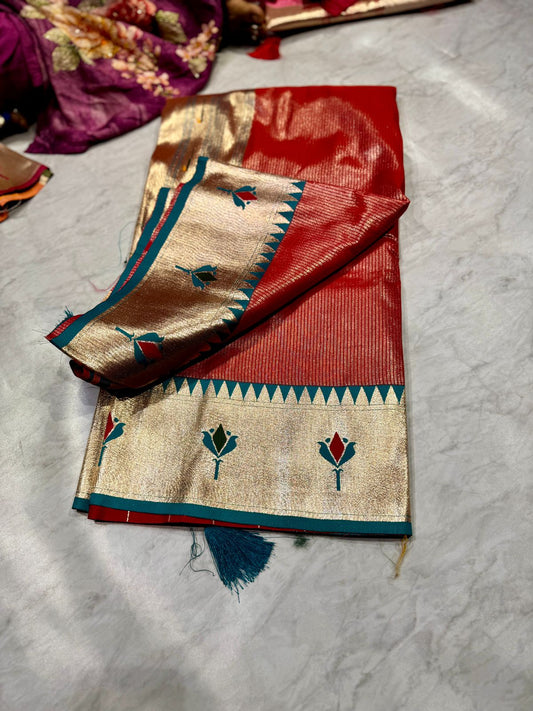 Tissue Kota Silk Saree