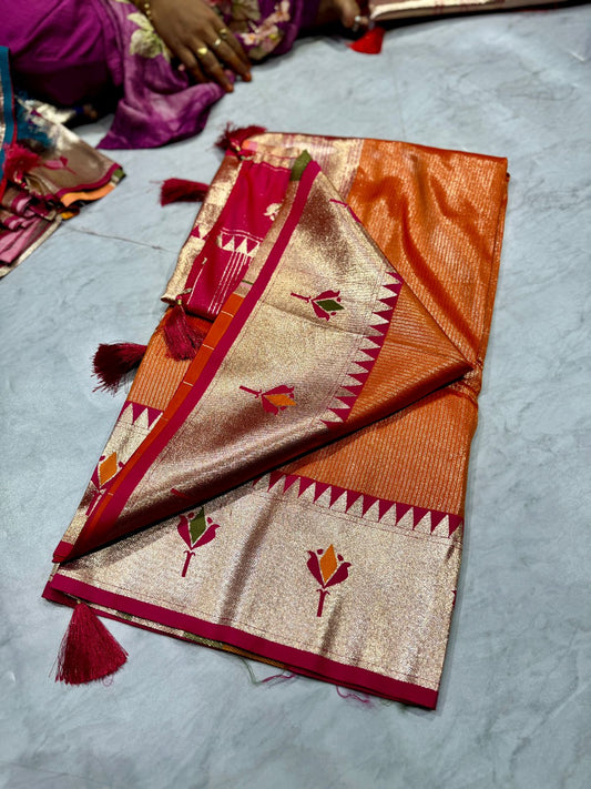 Tissue Kota Silk Saree
