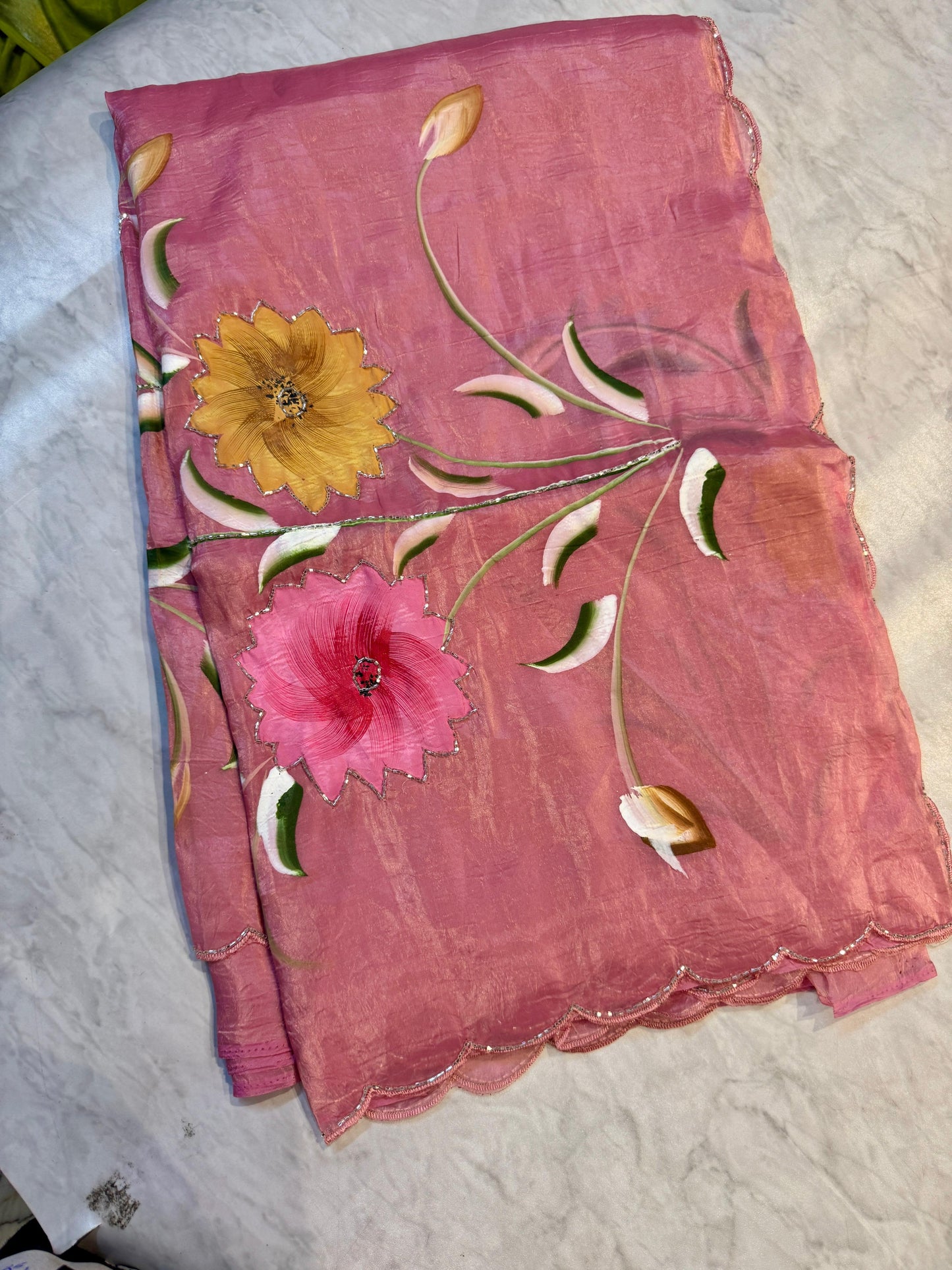 Tussar Crush Saree