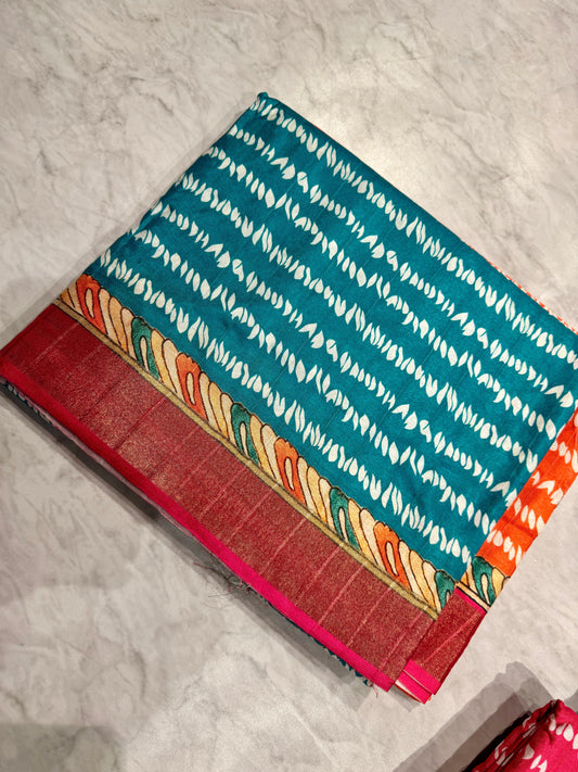 Tussar Crush Saree