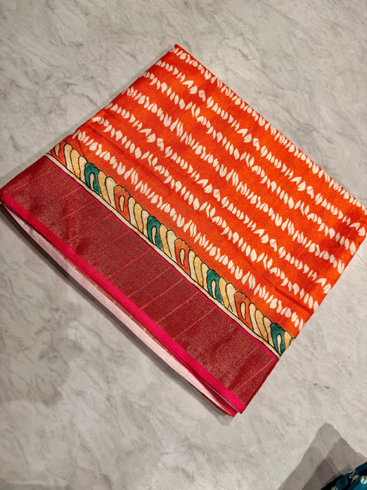 Tussar Crush Saree