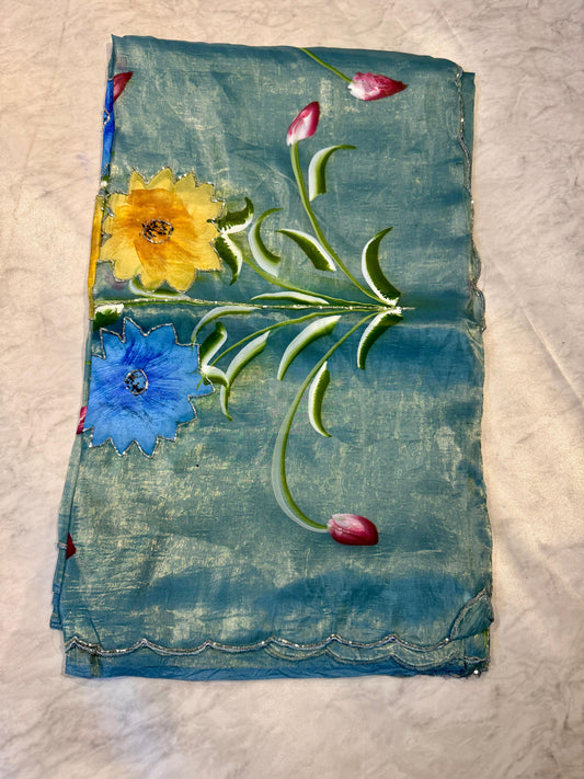 Tussar Crush Saree