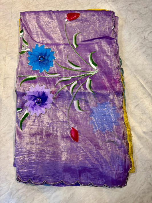 Tussar Crush Saree