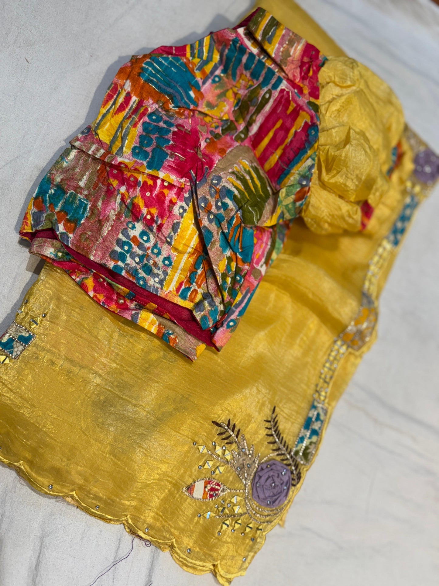 Tussar Dupion Silk Saree