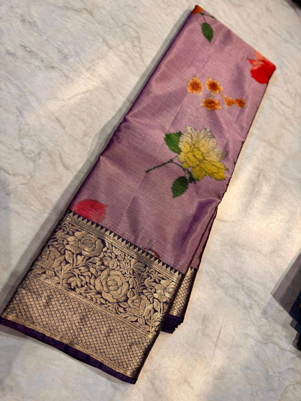 Tussar Dupion Silk Saree