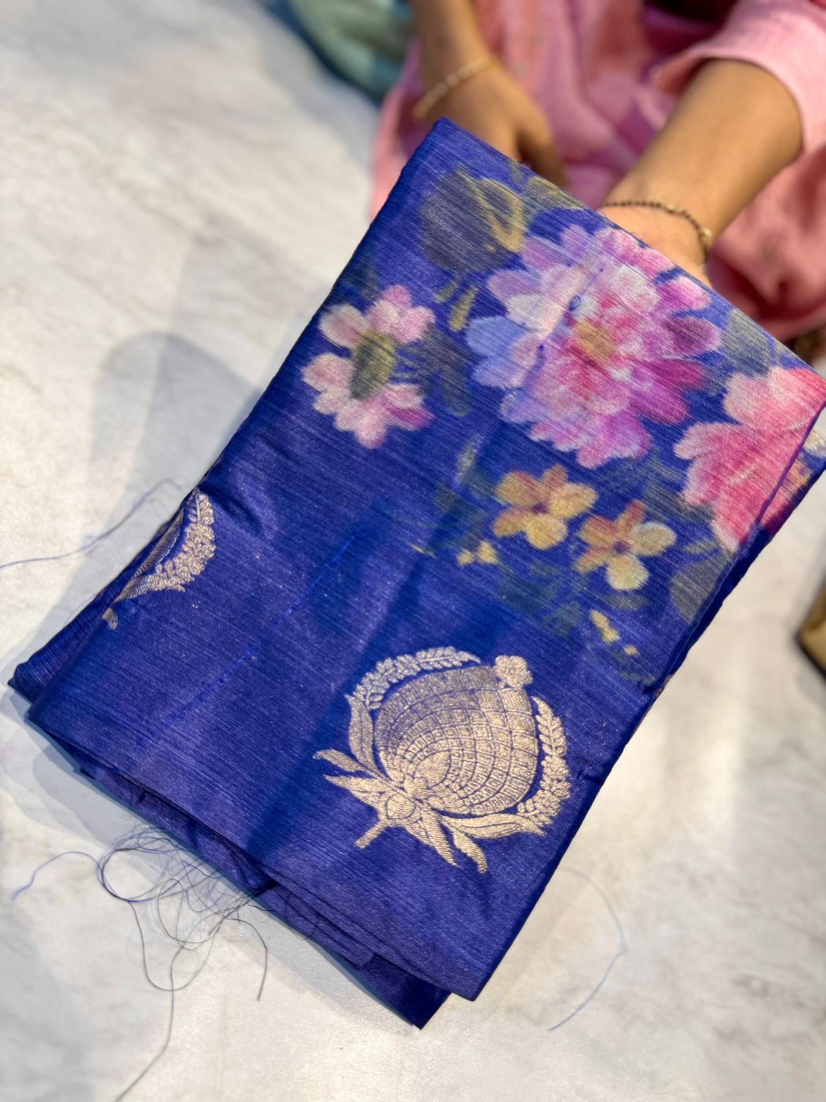 Tussar Dupion Silk Saree