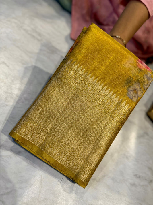 Tussar Dupion Silk Saree