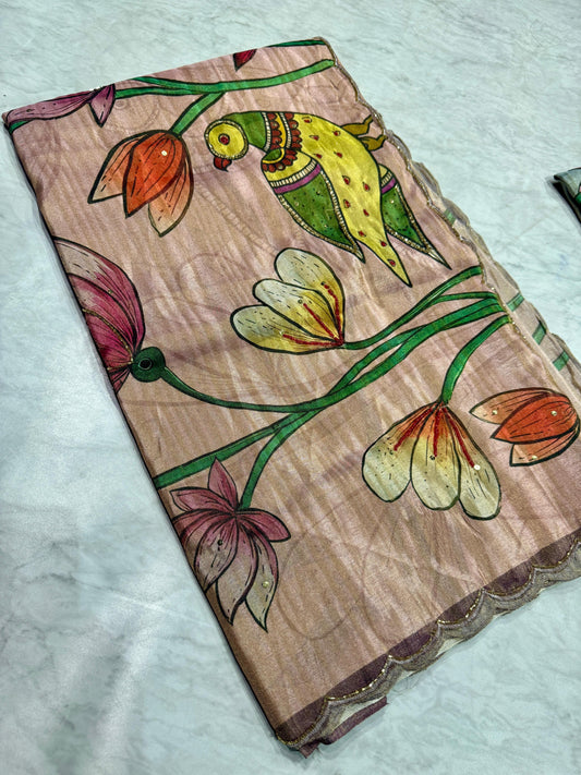 Tussar Saree