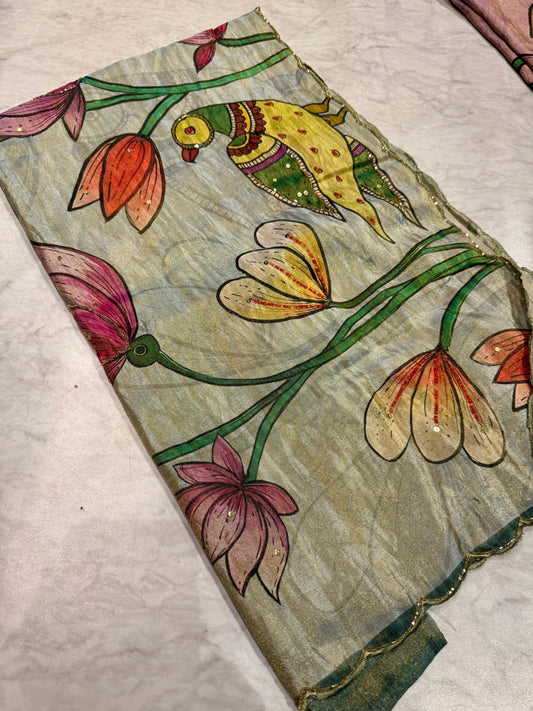 Tussar Saree