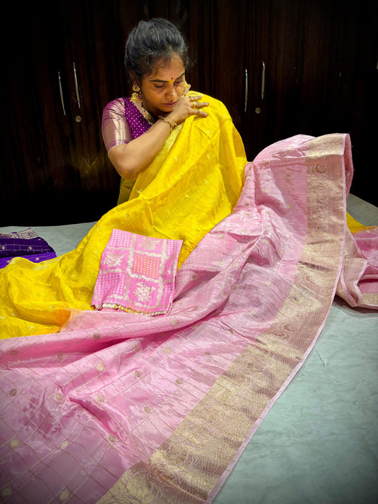 Viscose Crape Silk Saree