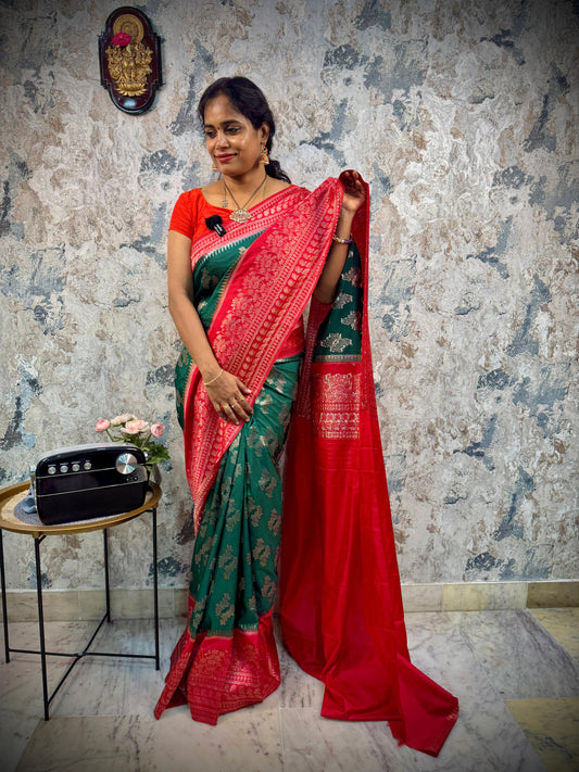 Viscose Dupion Pattu Saree
