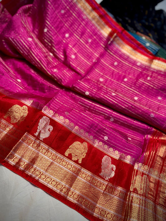 Viscose Kanchi Pattu Saree