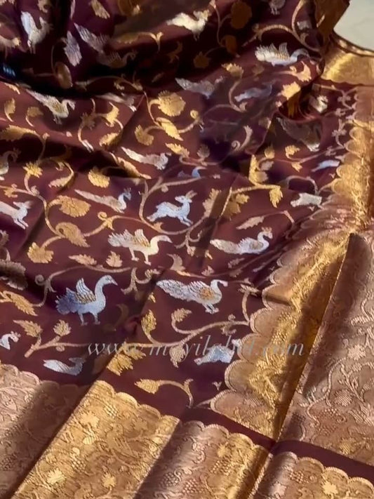 Kanchi Banarasi Pattu Saree