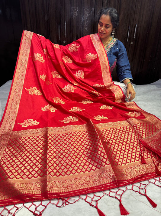 Moonga Silk Saree