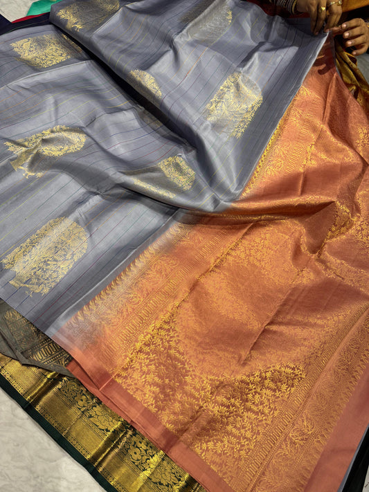 Uppada Pure Kanchi Pattu Saree