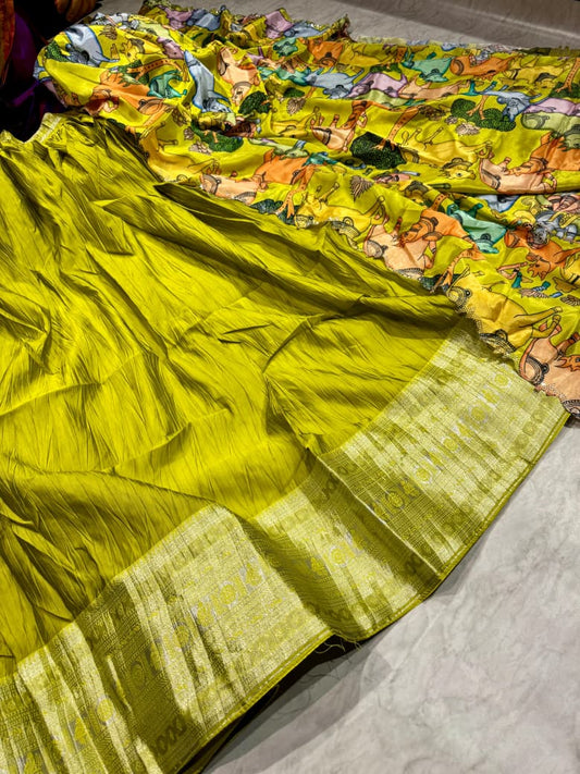 Crush Pichwai Lehenga