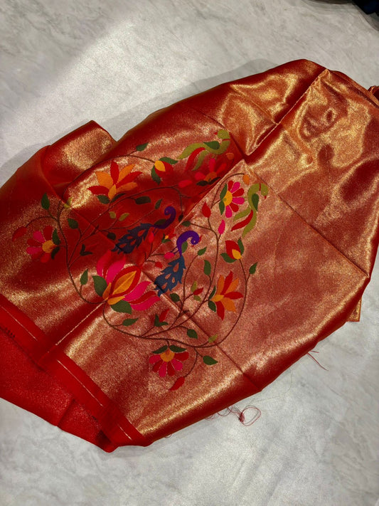 Silk Paithani Pattu Blouse