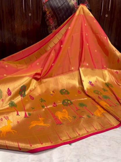 Paithani Pattu Saree