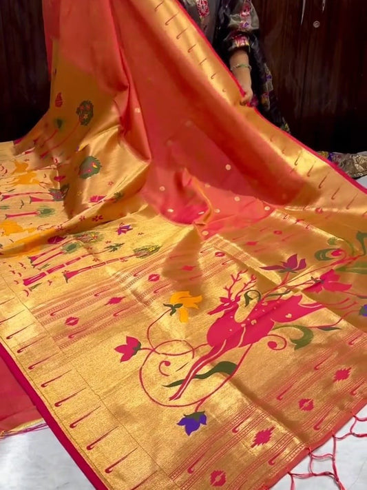 Paithani Pattu Saree