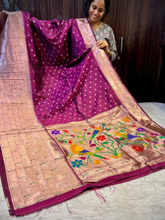 Paithani Pattu Saree