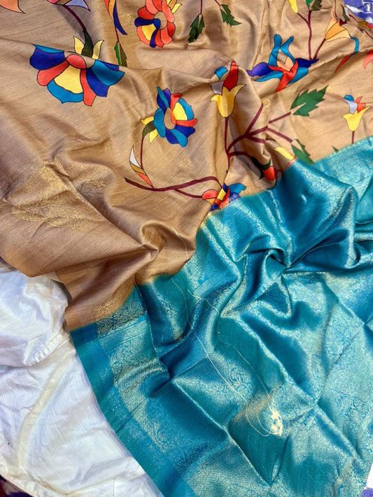 Kaddi Tussar Saree