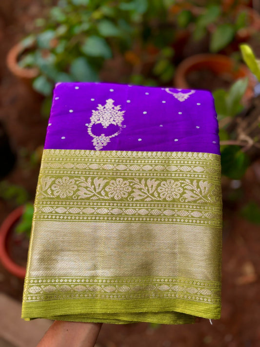 kanchi banaras pattu saree
