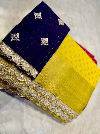 Moonga Silk Saree