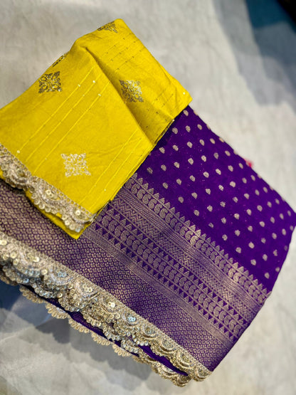 Moonga Silk Saree