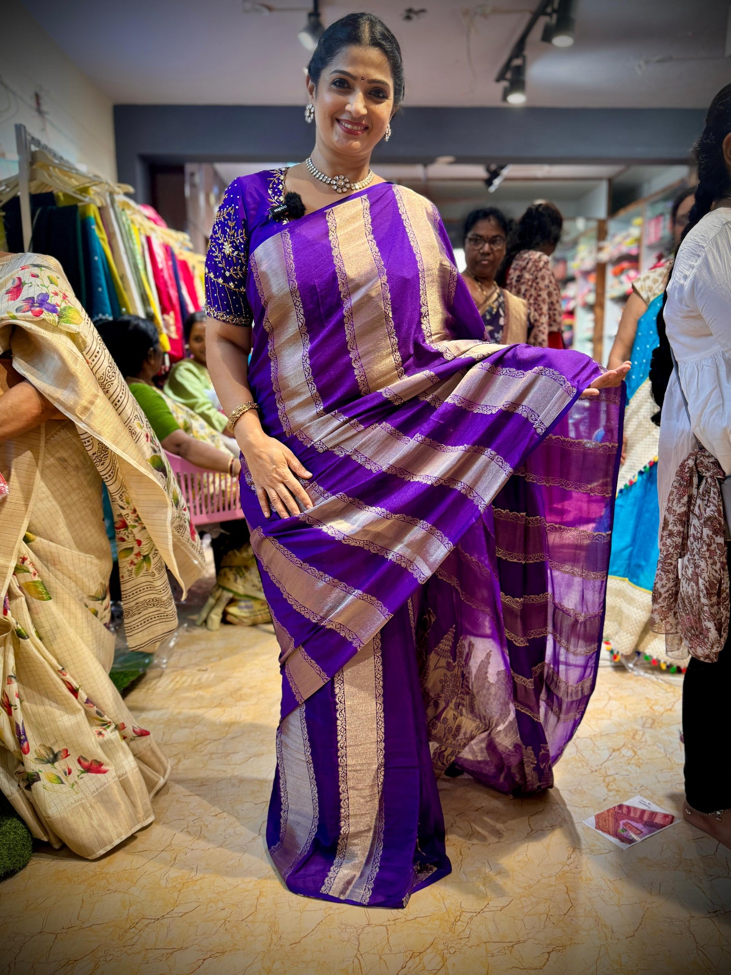 Moonga Silk Saree