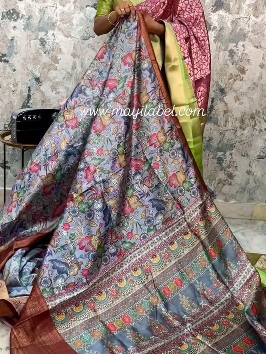Kanchi Tussar Saree