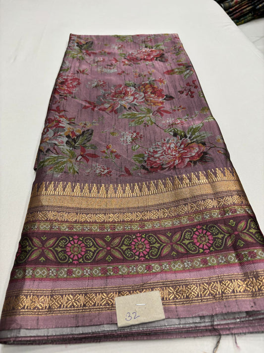 Tussar Saree