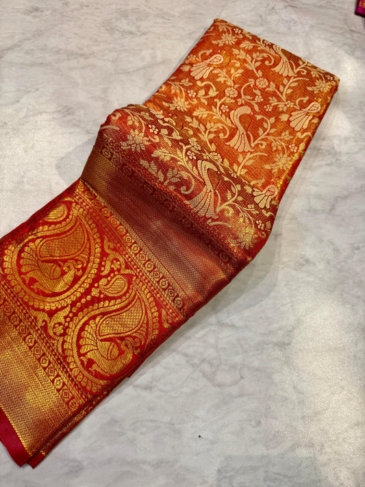 Meenakari Pattu Saree