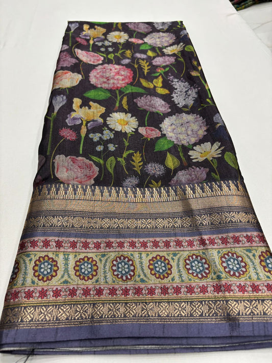 Tussar Saree