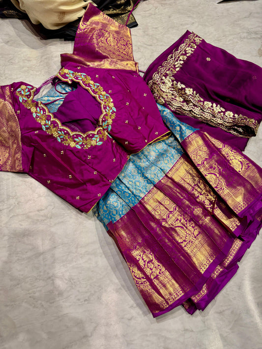 Ready To Wear Half Saree
