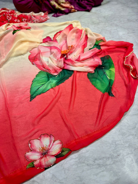Kadhana Designer Saree