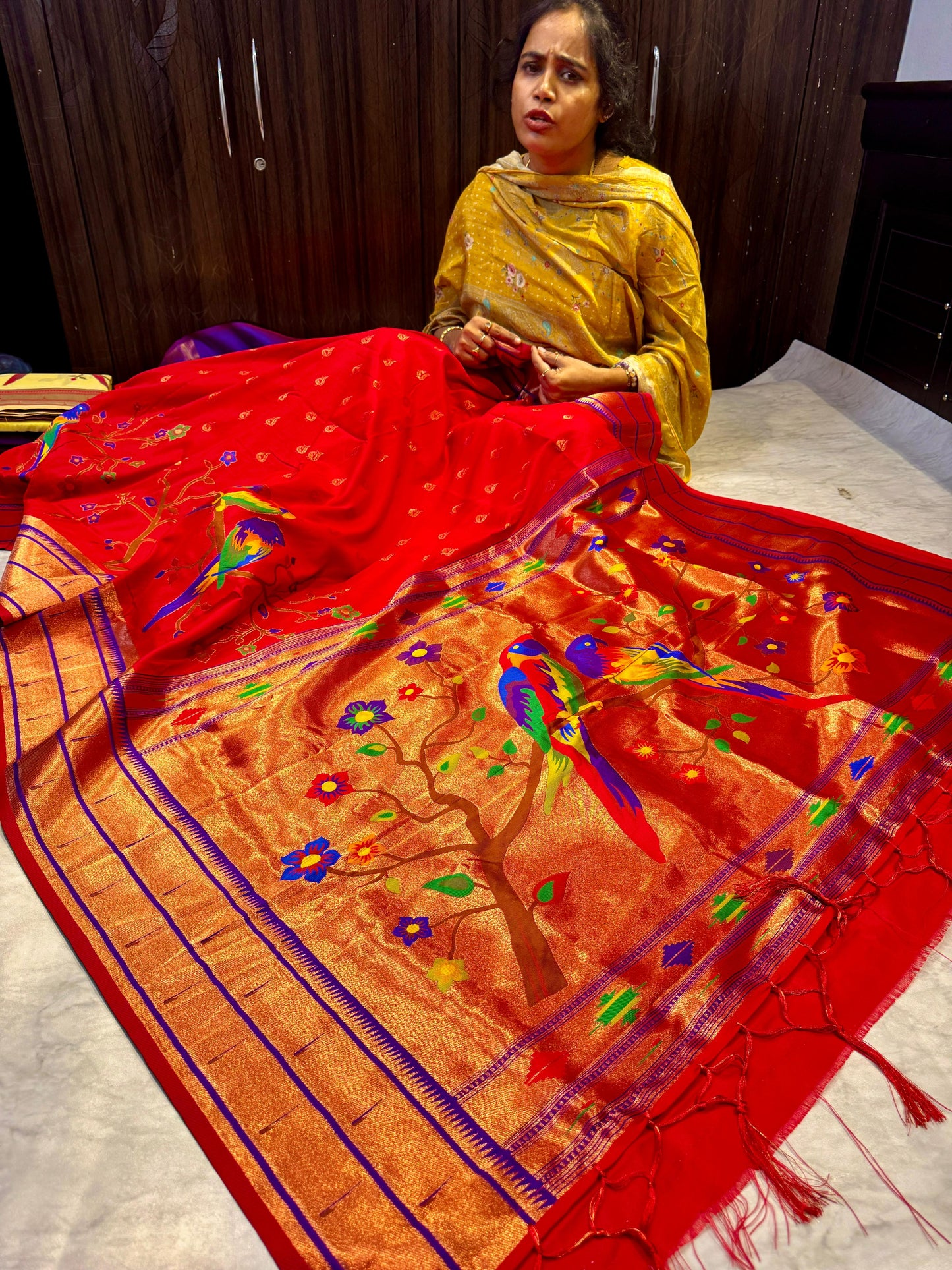 Paithani Pattu Saree