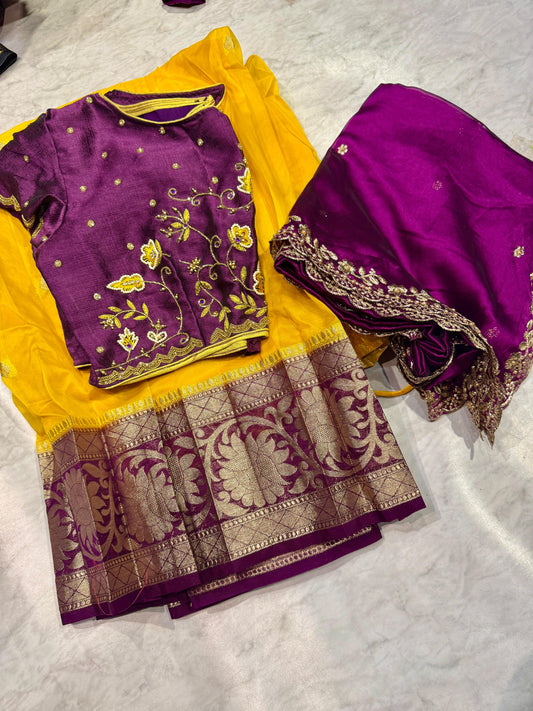 Ready To Wear Half Saree
