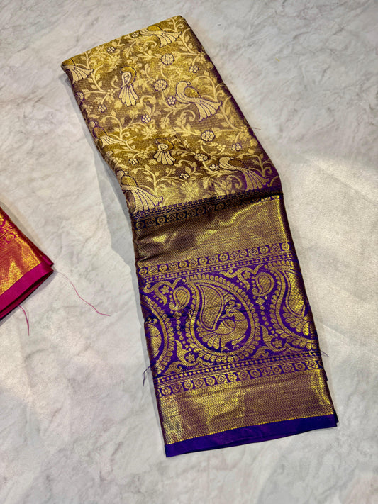 Meenakari Pattu Saree
