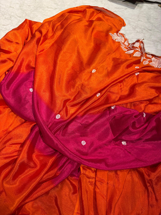 Moonga Silk Saree