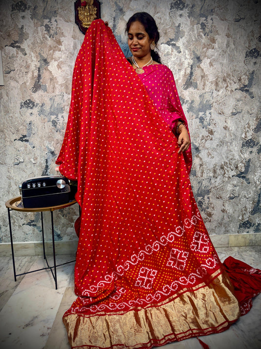 Modal Bandini Pattu Saree - Pre Bokking