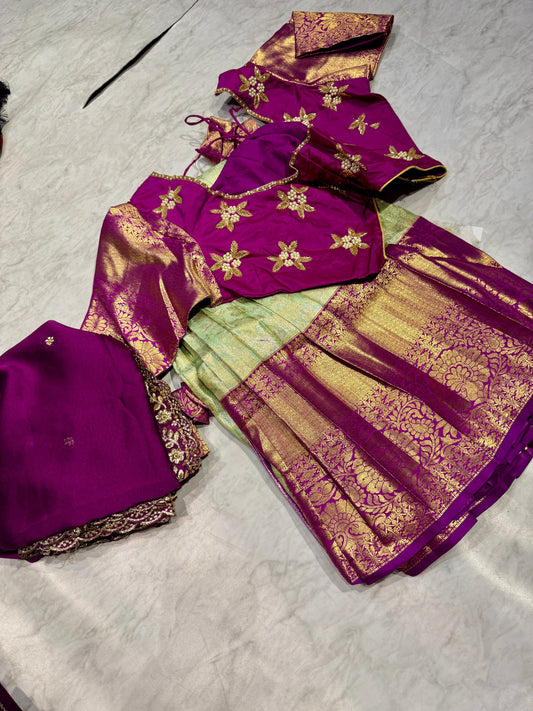 Ready To Wear Half Saree