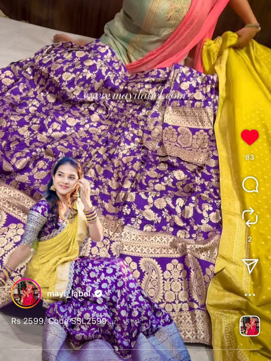 Semi Stitched Lehenga