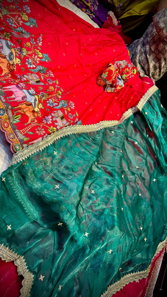 Semi Stitched Lehenga